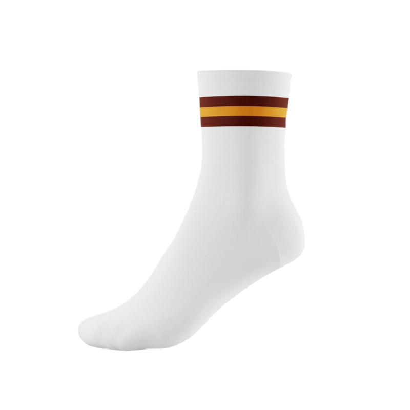 Magic Pro Mid Sock (White) - St Vincents