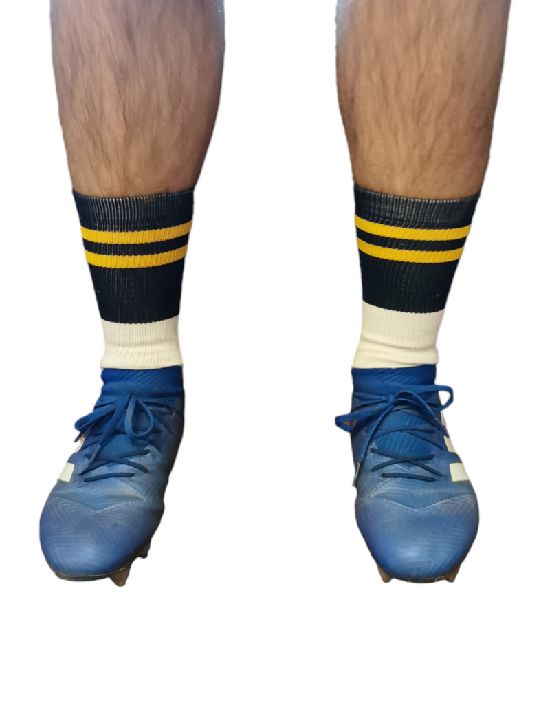 Magic Pro Mid Socks - Navy & Gold