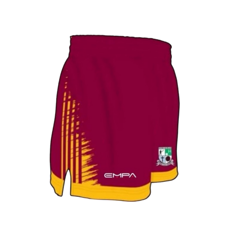 EMPA Game Shorts (Maroon) - St Helen's