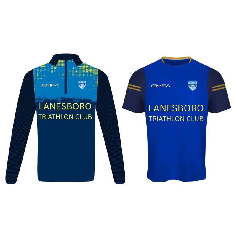 Halfzip and Leisure T-shirt Bundle - Lanesboro Triathlon Club