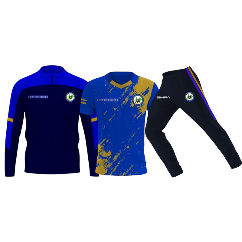 Jersey, Skinny Bottoms & Halfzip/Hoodie Bundle - Longford AC