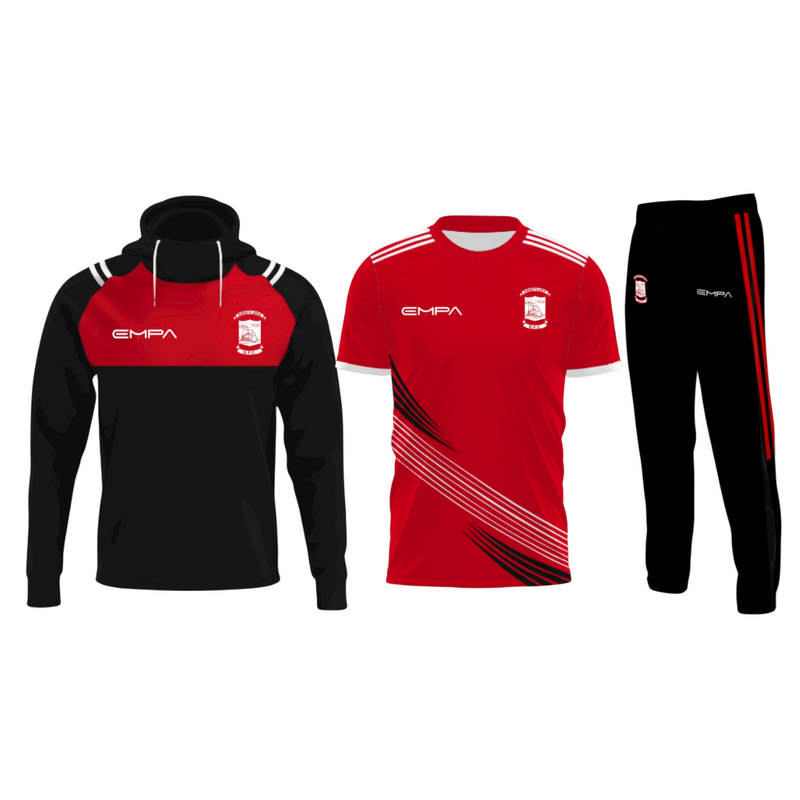 Jersey, Skinny Bottoms & Halfzip/Hoodie Bundle - Abbeylara GAA