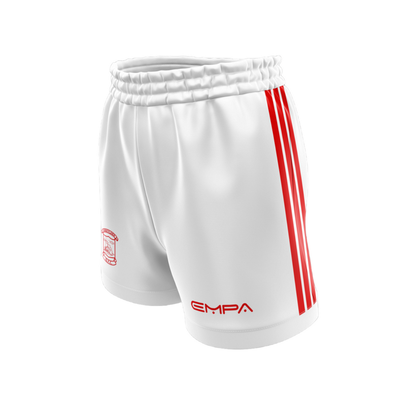 EMPA Game Shorts (White) - Abbeylara GAA