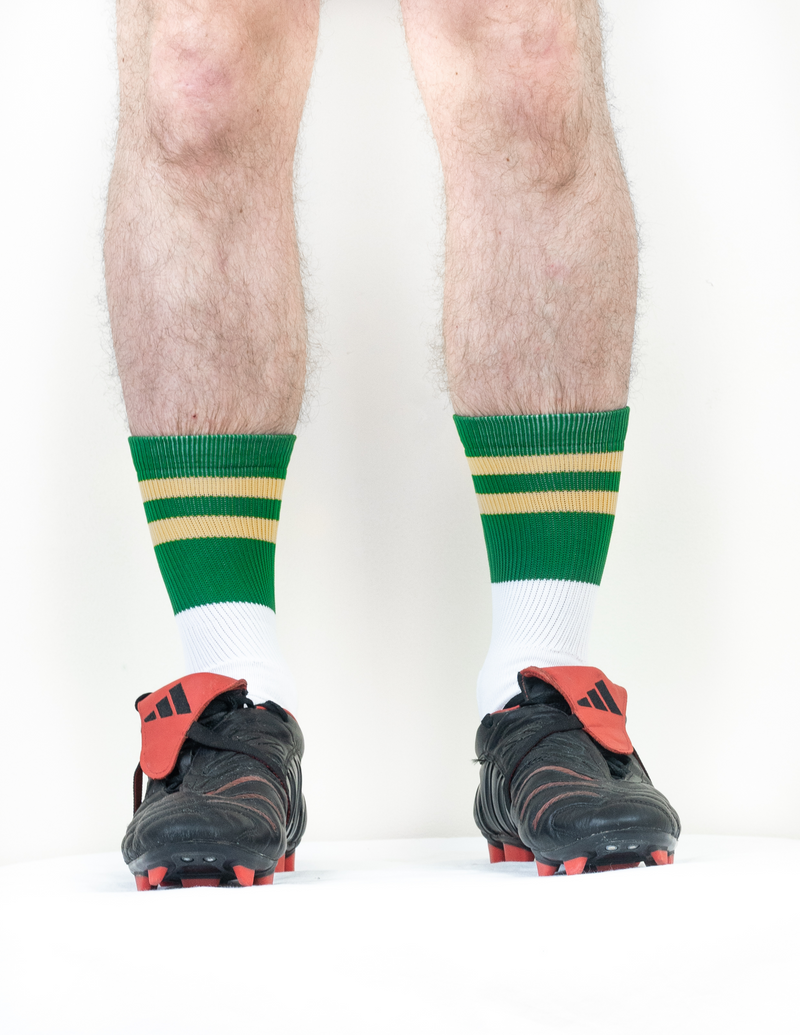 Magic Pro Mid Socks - Green & Gold